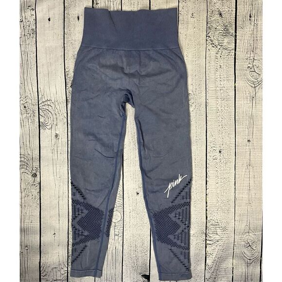 Victoria’s Secret PINK  Seamless Crop Leggings - Picture 1 of 6